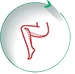 Image representing a thigh lift icon
